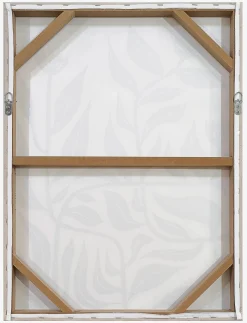 Abstract Floral Printed Canvas