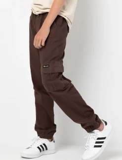 Adjustable Cotton Cargo Jogger Pants