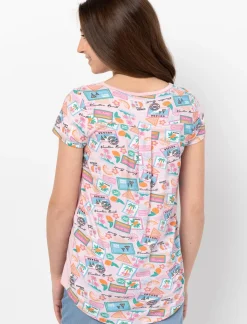 All-over Print T-shirt on the Back