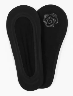 Anti-Slip No-Show Socks - Pack of 2
