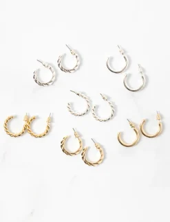 Assorted earrings – Pack of 6