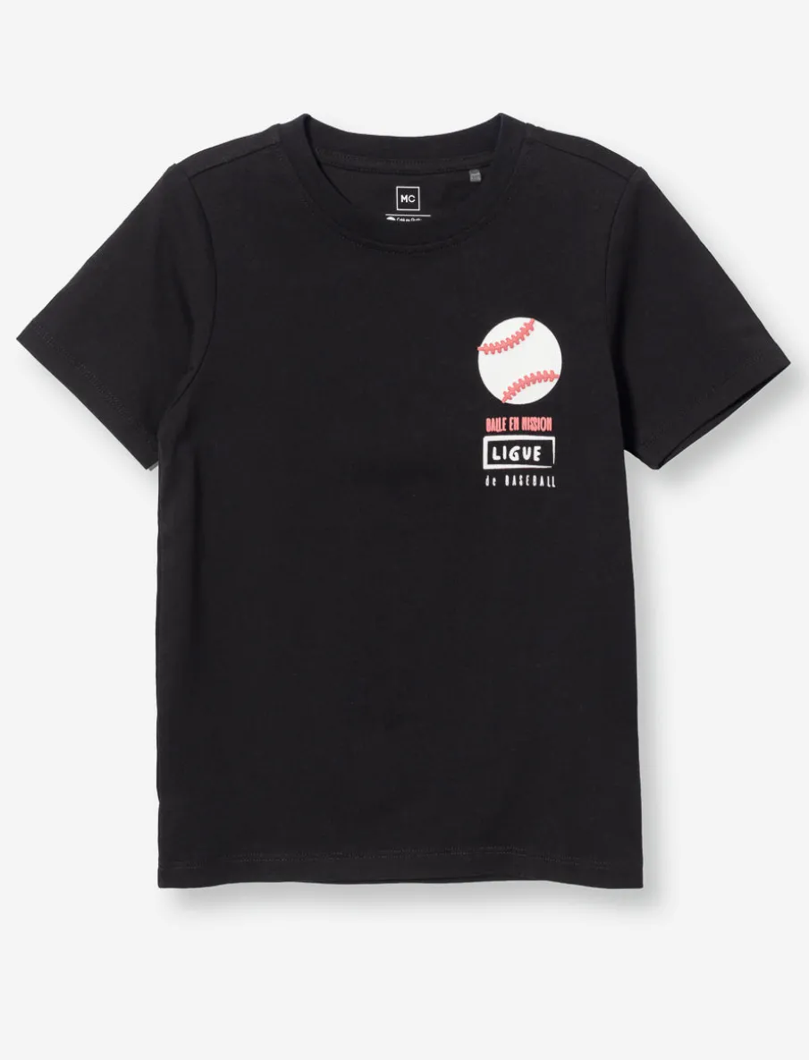 Back-graphic T-shirt