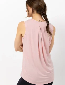 Back-pleat Tank Top