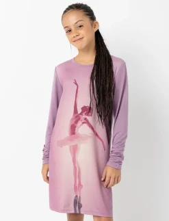Ballerina Print Sleepshirt