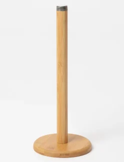 Bamboo Paper Towel Holder