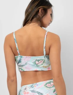 Bandeau Bikini Top with Removable Straps