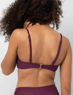 Bandeau Bikini Top with Removable Straps