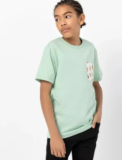 Basic T-shirt with Printed Pocket