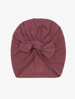 Beanie with front bow