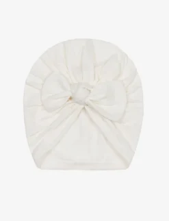 Beanie with front bow