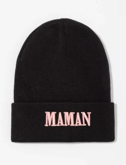 Beanie with MAMAN Embroidery