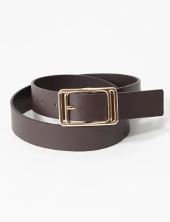 Belt with Rectangular Buckle