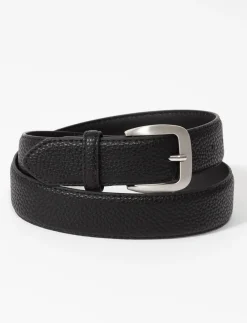 Belt with Silver Buckle