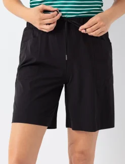 Bermuda Short with Elastic Waistband
