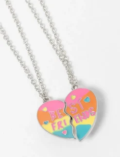 “Best Friends” Necklace Set (2 Pieces) - Teen Girls