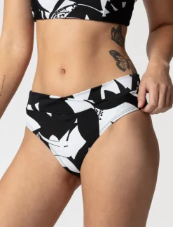 Bikini Bottom with Crossover Waist