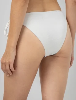 Bikini Bottom with Ties and Embroidery