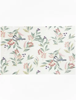 Bird and Leaf Print Placemat