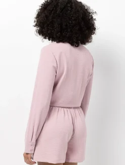 Blouse with Front Tie