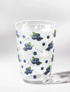 Blueberry Textured Glass