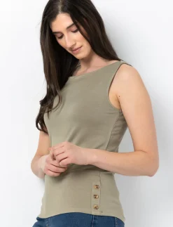 Boat Neck Tank Top