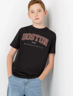 Boston Print T-shirt