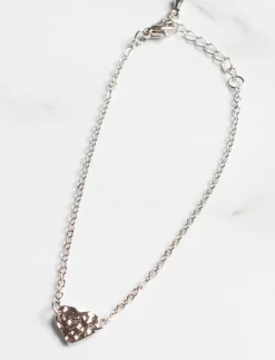 Bracelet with Heart Pendant
