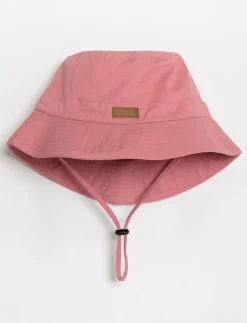 Buckle Hat with Drawstring