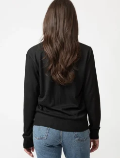 Buttoned Knit Cardigan