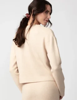 Buttoned Knit Cardigan