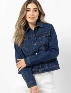 Button-Up Denim Jacket