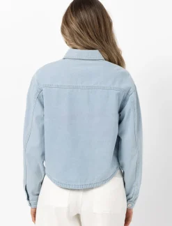 Button-Up Denim Jacket