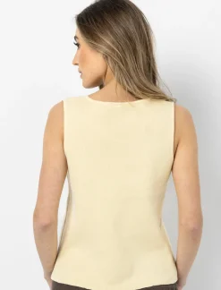 Button-Up Sleeveless Vest