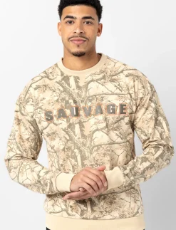 Camo-print Sweater
