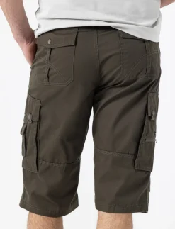 Capris with Cargo Pockets and Belt