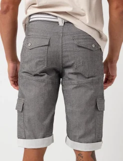 Cargo Bermudas with Belt