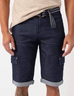 Cargo Bermudas with Belt