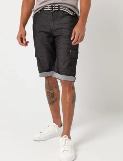 Cargo Bermudas with Belt