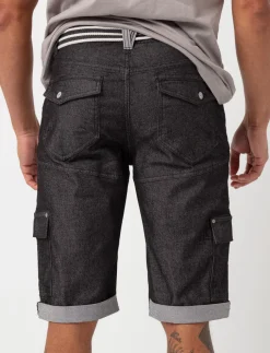 Cargo Bermudas with Belt