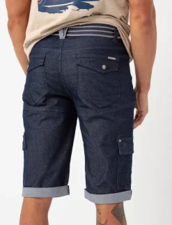 Cargo Bermudas with Belt