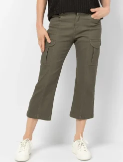 Cargo Capri Pants