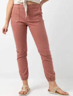 Cargo Pants with Elastic Cuffs