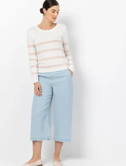 Chambray Gaucho Pants