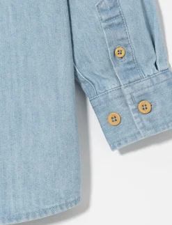 Chambray Long-sleeve Shirt - Little Boy