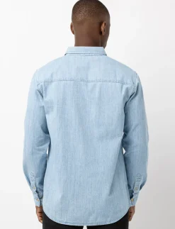 Chambray Shirt with Pockets