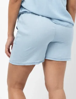 Chambray Shorts