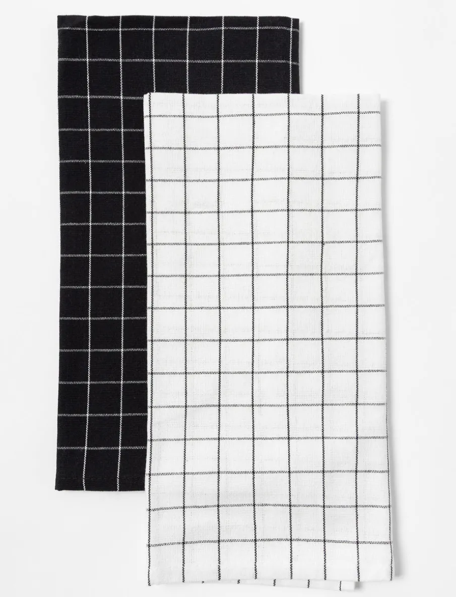 Checkered Dish Towels - Pack of 2
