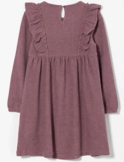 Cinched Waist Ruffle Dress - Little Girl