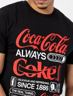 Coca-Cola Printed Crewneck T-Shirt
