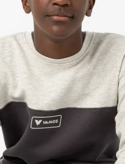 Colour Block Fleece Sweatshirt
